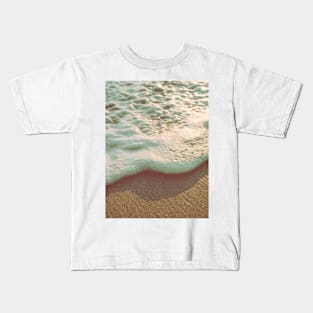 Sea Foam Photo Kids T-Shirt